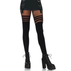 Leg Avenue - Pantyhouse Medias Rejilla Negro de Leg Avenue Hosiery | Piumer