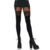 Leg Avenue - Pantyhouse Medias Rejilla Negro de Leg Avenue Hosiery | Piumer