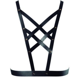 Bijoux - Indiscrets Maze Arnes Cruzado Con Escote Negro de Bijoux Maze | Piumer