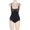 Subblime - Teddy Con Franjas Negro Talla Grande de Subblime Queen Plus Size | Piumer