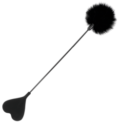 Darkness - Fusta Con Pluma Love Negro 40 Cm de Darkness Sensations | Piumer