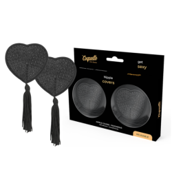 Coquette Chic Desire - Cubre Pezones Negro de Coquette Accessories | Piumer