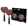 Coquette Chic Desire - Cubre Pezones Rojo / Negro de Coquette Accessories | Piumer