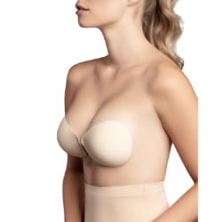 Bye-Bra - Sujetador Invisible Beige Copa B de Bye Bra - Bras | Piumer
