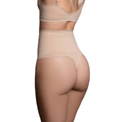 Bye-Bra - Faja Sin Costuras Estilo Tanga Beige Talla de Bye Bra - Underwear - Talla S | Piumer