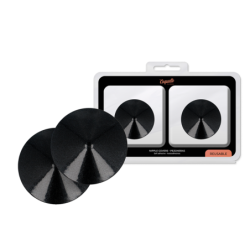 Coquette Chic Desire - Cubre Pezones Metal Circulos Negros de Coquette Accessories | Piumer