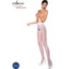 Passion - Tiopen 006 Medias Blanco 1/2 30 Den de Passion Woman Garter & Stock | Piumer
