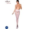 Passion - Tiopen 008 Medias Blanco 1/2 30 Den de Passion Woman Garter & Stock | Piumer
