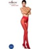 Passion - Tiopen 008 Medias Rojo 1/2 30 Den de Passion Woman Garter & Stock | Piumer