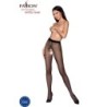 Passion - Tiopen 010 Medias Negro 1/2 20 Den de Passion Woman Garter & Stock | Piumer