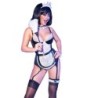 Chilirose - Cr 4152 Disfraz Sirvienta de Chilirose Costumes - Talla S/M | Piumer
