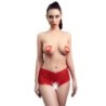 Chilirose - Cr 4641 Panties Crotchless Rojo de Chilirose Panties & Thongs - Talla L/XL | Piumer