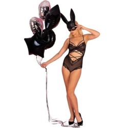 Livco Corsetti Fashion - Kylssiam Lc 90613 Body Negro de Livco Corsetti Bodies - Talla L/XL | Piumer