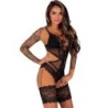 Livco Corsetti Fashion - Hawain Lc 90665 Body Negro de Livco Corsetti Bodies - Talla L/XL | Piumer