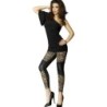 Chilirose - Cr 3390 Leggins Negro & Leopardo de Chilirose Accesories - Talla S/M | Piumer