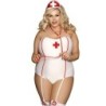 Subblime - Disfraz Enfermera Sexy Con Teddy de Subblime Costumes - Talla L/XL | Piumer