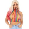 Leg Avenue - Top De Rejilla Multicolor de Leg Avenue Chemises | Piumer