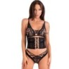 Livco Corsetti Fashion - Cinex Atlantin Lc 90704 Set Tres Piezas Negro de Livco Corsetti Sets - Talla S/M | Piumer