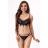 Livco Corsetti Fashion - Nerina 20240 Sujetador + Tanga Negro de Livco Corsetti Sets - Talla S/M | Piumer