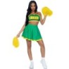 Leg Avenue - Disfraz Animadora Verde de Leg Avenue Costumes - Talla S/M | Piumer