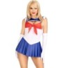 Leg Avenue - Disfraz Marinera Sexy Multicolor de Leg Avenue Costumes - Talla S | Piumer