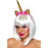 Leg Avenue - Diadema De Unicornio Con Flores Dorado de Leg Avenue Accessories | Piumer