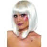 Leg Avenue - Peluca Corte Bob Fosforescente Blanco de Leg Avenue Accessories | Piumer