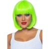 Leg Avenue - Peluca Bob Fluorescente Verde Neon de Leg Avenue Accessories | Piumer