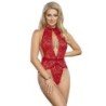 Subblime - 953874 Body De Copa Abierta Rojo de Subblime Bodystockings - Talla S/M | Piumer