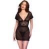 Chilirose - Cr 4830 Babydoll Negro de Chilirose Babydolls - Talla S | Piumer