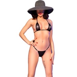 Chilirose - Cr 4840 Micro Bikini Negro de Chilirose Summer - Talla S/M | Piumer