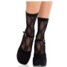 Leg Avenue - Calcetines De Encaje De Lazos Negro de Leg Avenue Hosiery | Piumer
