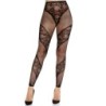 Leg Avenue - Mallas Sin Pie De Encaje Y Transparencia Negro de Leg Avenue Hosiery | Piumer
