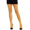Leg Avenue - Mallas De Encaje Con Ojales Naranja Neón de Leg Avenue Hosiery | Piumer
