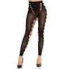 Leg Avenue - Medias Opacas Sin Costuras Con Corte En Los Pies Negro de Leg Avenue Hosiery | Piumer