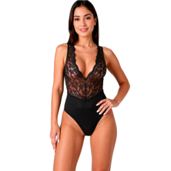 Passion - Evalie Body Negro de Passion Woman Teddies - Talla L/XL | Piumer