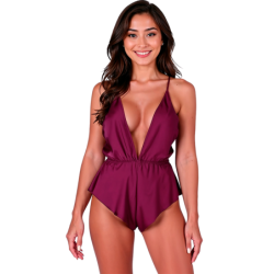 Passion - Sensie Body Morado de Passion Woman Teddies - Talla S/M | Piumer