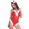 Livco Corsetti Fashion - Naughty Santa Lc 90706 Body Navideño de Livco Corsetti Bodies - Talla L/XL | Piumer