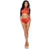 Me-Seduce - Mona Set Rojo de Me-Seduce Set - Talla S/M | Piumer