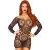 Leg Avenue - Mini Vestido Encaje De Ganchillos T.U. de Leg Avenue Dresses | Piumer