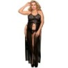 Subblime - Set Dress-Top Y Tanga Negro Talla Grande de Subblime Queen Plus Size | Piumer