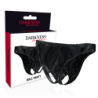 Darkness - Panties Con Abertura Unisex Talla Única de Darkness Sensations | Piumer