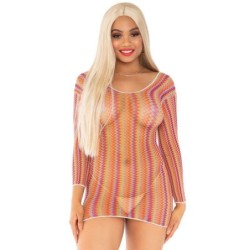 Leg Avenue - Vestido Corto Multicolor Talla Única de Leg Avenue Dresses | Piumer
