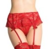 Tanga Con Liguero De Encajes de Queen Lingerie - Talla S/M | Piumer