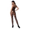 Passion - Woman Bs076 Bodystocking Talla Única Negro de Passion Woman | Piumer