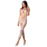 Passion - Woman Bs081 Bodystocking Blanco Talla Única de Passion Woman | Piumer