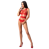 Passion - Woman Bs083 Teddy Cuerpo De Red Rojo de Passion Woman Teddies - Talla ONE SIZE | Piumer