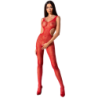 Passion - Woman Bs085 Bodystocking Rojo Talla Única de Passion Woman | Piumer