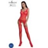 Passion - Eco Collection Bodystocking Eco Bs005 Rojo de Passion Woman Bodystockings | Piumer