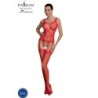 Passion - Eco Collection Bodystocking Eco Bs007 Rojo de Passion Woman Bodystockings | Piumer
